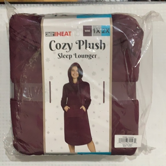 New Ladies Hooded Lounger Oversized Blanket - Picture 10 of 16